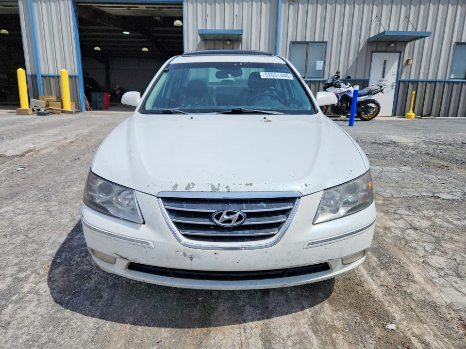 2009 Hyundai Sonata VIN 5NPEU46F89H537549 COPART salvage auction — FRONT END, Md - Cert Of Salvage > 75% Damage, sold $350 on 2026-07-10 (photo 5)