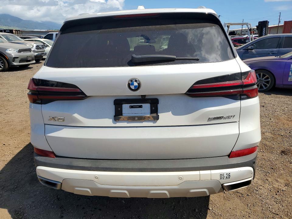 2024 BMW X5 VIN 5UX13EU02R9U22622 COPART salvage auction — FRONT END, Hi - Bill Of Sale - Parts Only, sold $9,000 on 2026-08-02 (photo 6)