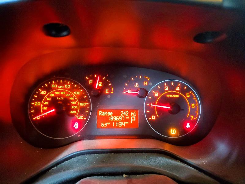 2019 Ram Promaster city VIN ZFBHRFAB3K6M42477 COPART salvage auction — REAR END, Md - Certificate Of Title, sold $1,500 on 2026-07-21 (photo 9)
