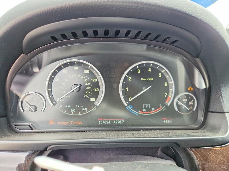 2014 BMW 5er VIN WBA5B1C50ED475755 COPART salvage auction — FRONT END, Tx - Salvage Vehicle Title, sold $1,400 on 2026-08-12 (photo 9)