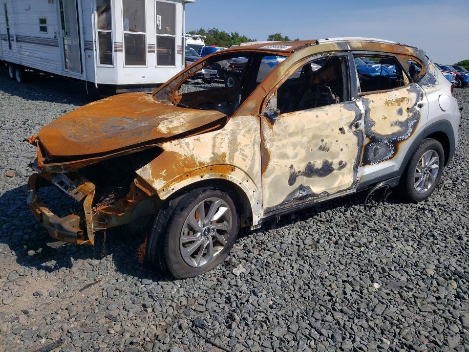 2018 Hyundai Tucson VIN KM8J3CA43JU766972 COPART salvage auction — BURN, Mn - Parts Vehicle Bill Of Sale, sold $250 on 2026-07-30 (photo 1)
