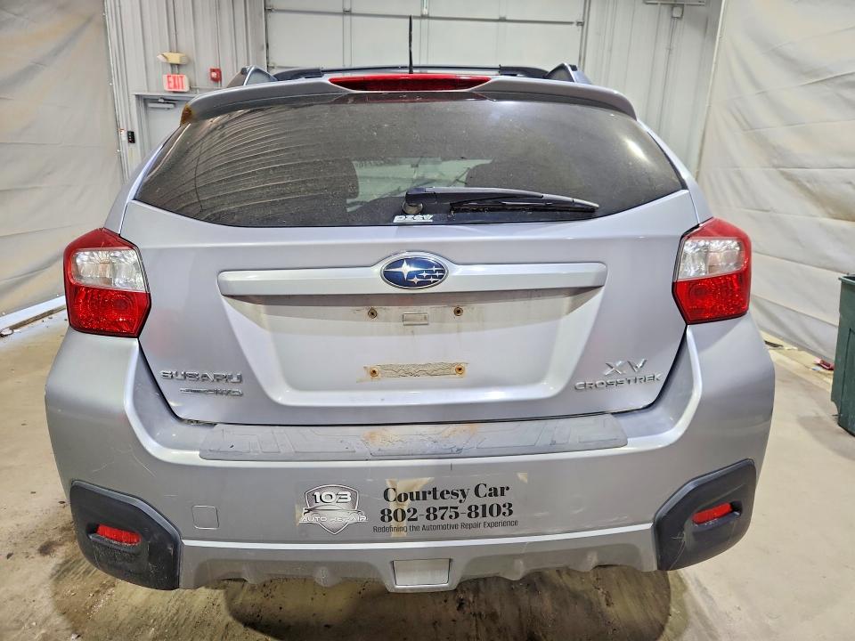 2014 Subaru Xv VIN JF2GPACC6E8324652 COPART salvage auction — FRONT END, VT - CERT OF TITLE-SALVAGE VEHICLE, sold $500 on 2026-07-23 (photo 6)