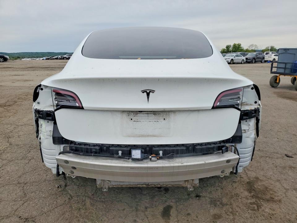 2021 Tesla Model 3 VIN 5YJ3E1EA3MF923473 COPART salvage auction — FRONT END, Pa - Certificate Of Salvage, sold $5,300 on 2026-07-17 (photo 6)