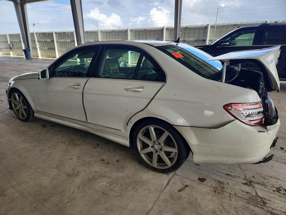 2014 Mercedes-benz VIN WDDGF4HBXEA964249 COPART salvage auction — REAR END, FL - CERT OF TITLE SLVG REBUILDABLE, sold $450 on 2026-08-17 (photo 2)
