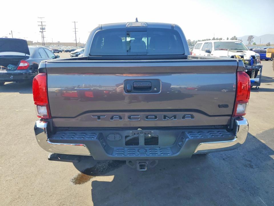 2021 Toyota Tacoma VIN 5TFAZ5CNXMX103695 COPART salvage auction — FRONT END, Ca - Salvage Certificate, sold $11,000 on 2026-07-08 (photo 6)