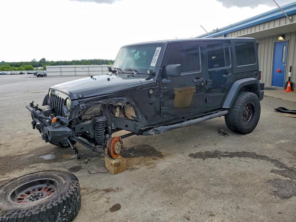 2015 Jeep Wrangler / VIN 1C4BJWDG2FL761958 COPART salvage auction — FRONT END, TN - SALVAGE CERTIFICATE, sold $3,700 on 2026-07-02 (photo 1)