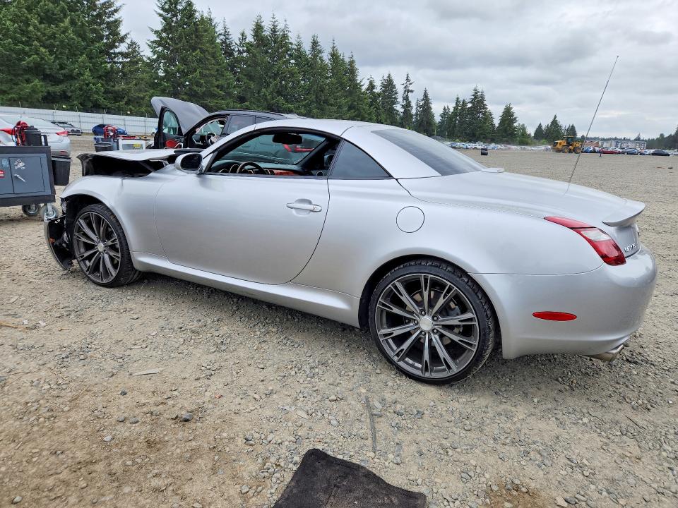 2006 Lexus Sc 430 VIN JTHFN48Y969002992 COPART salvage auction — FRONT END, Wa - Bill Of Sale, sold $1,450 on 2026-07-07 (photo 2)