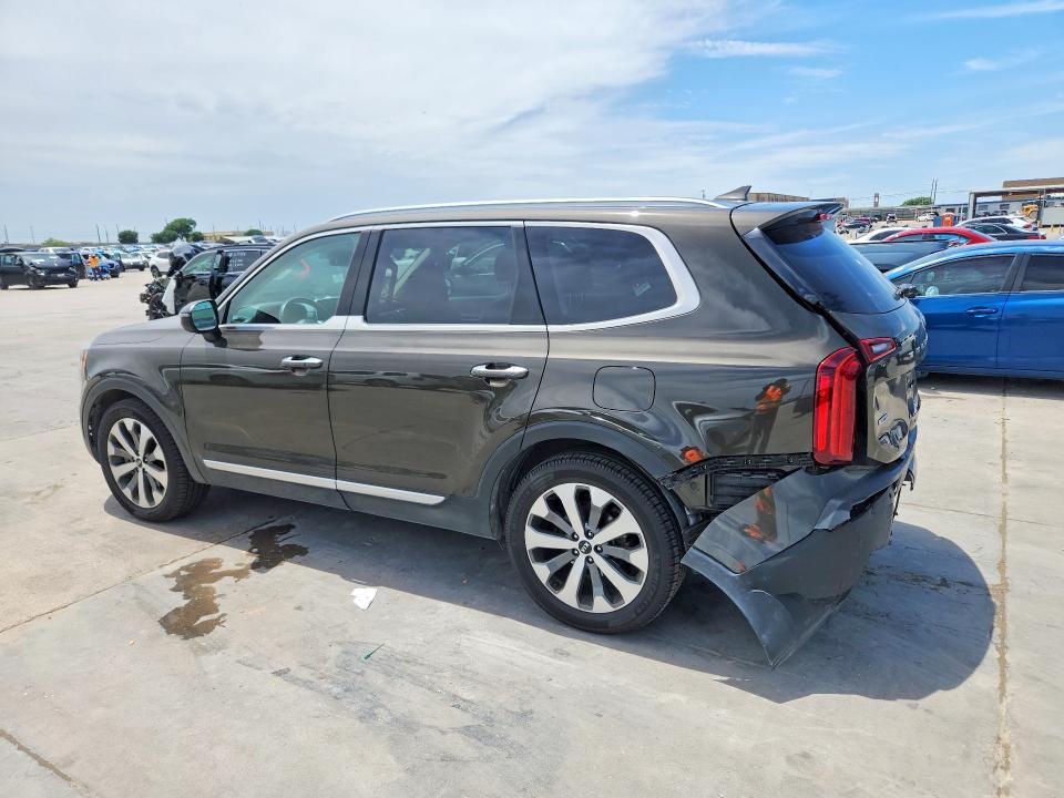 2020 Kia Telluride VIN 5XYP6DHC1LG042551 COPART salvage auction — REAR END, Tx - Salvage Vehicle Title, sold $5,000 on 2026-07-23 (photo 2)