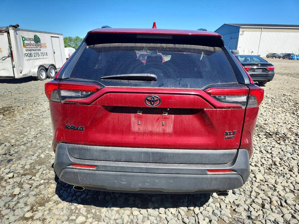 2019 Toyota Rav 4 VIN JTMP1RFV5KD037267 COPART salvage auction — SIDE, Nj - Cert Of Title-Salvage, sold $8,700 on 2026-07-15 (photo 6)