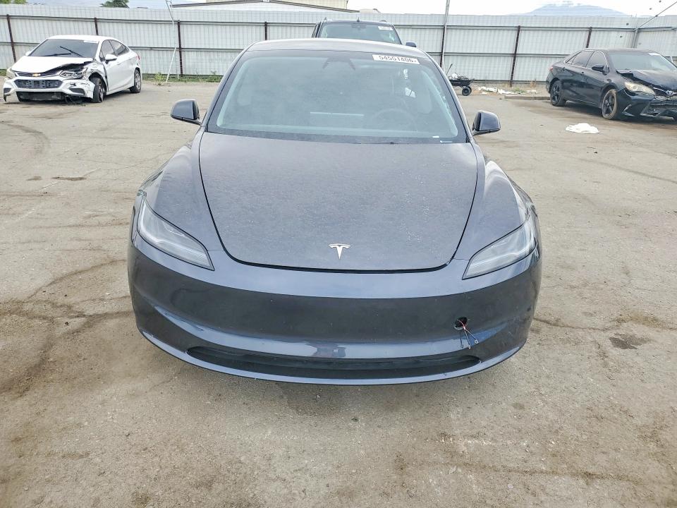 2024 Tesla Model 3 VIN 5YJ3E1EA5RF725601 COPART salvage auction — SIDE, Ca - Salvage Certificate, sold $8,800 on 2026-07-17 (photo 5)