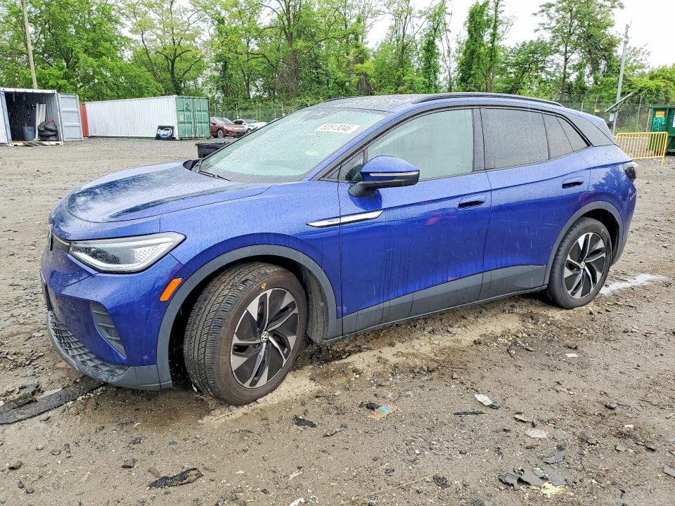2022 Volkswagen VIN WVGTMPE29NP044254 COPART salvage auction — SIDE, Md - Cert Of Salvage > 75% Damage, sold $1,150 on 2026-07-28 (photo 1)