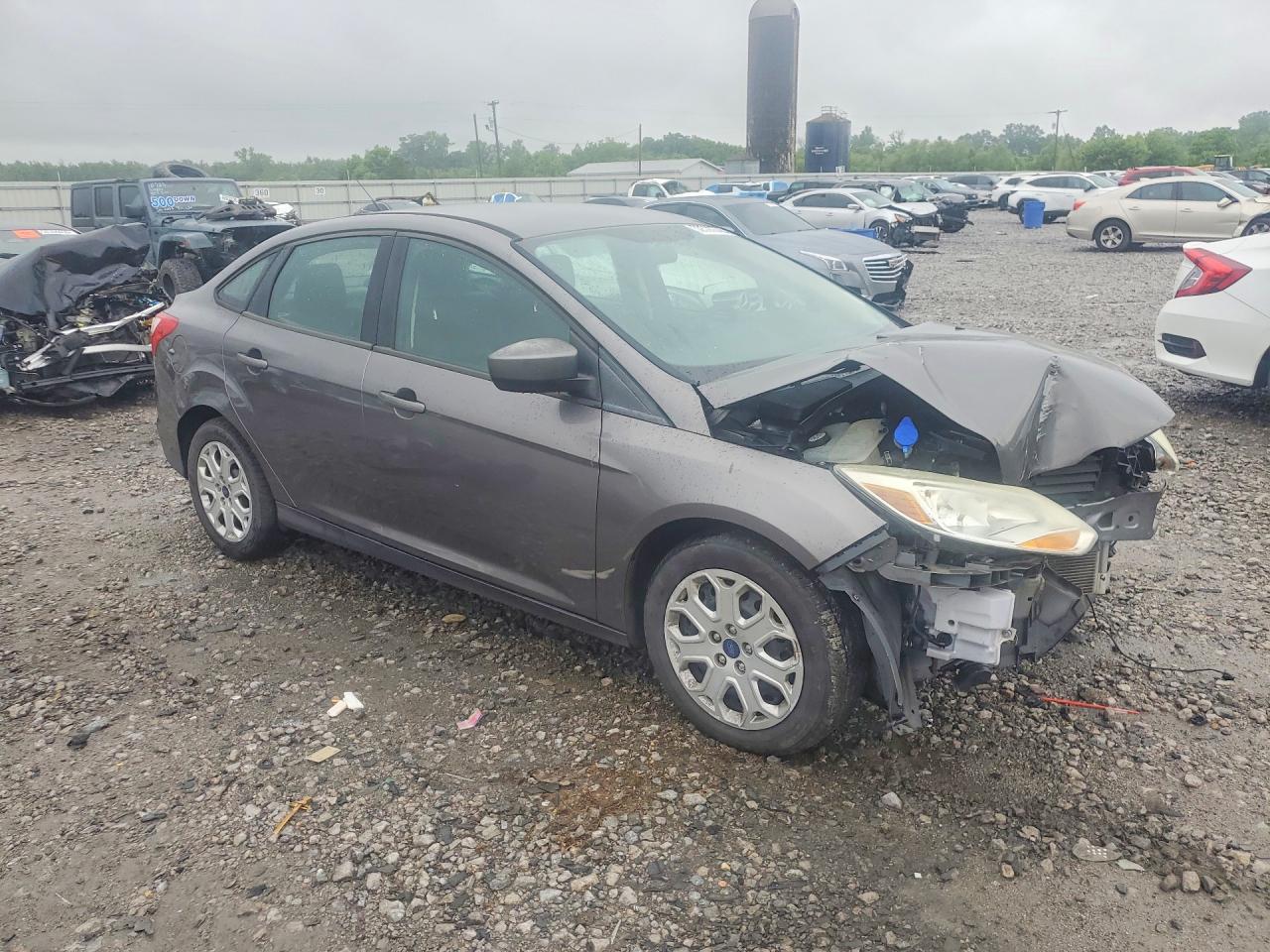 2012 Ford Focus VIN 1FAHP3F23CL384728 COPART salvage auction — Front End, AL - CERTIFICATE OF TITLE, sold $175 on 2026-09-03 (photo 4)