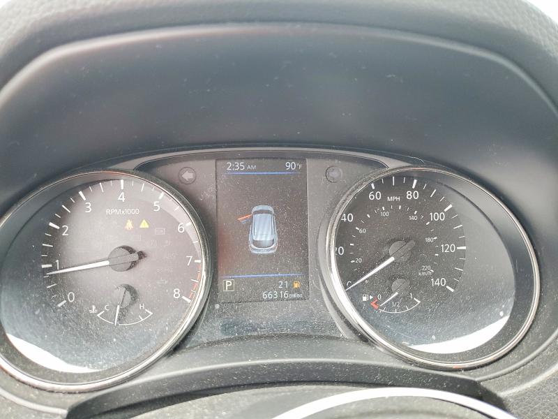 2022 Nissan Rogue VIN JN1BJ1AV4NW347845 COPART salvage auction — HAIL, Ia - Cert Of Title-Salvage Title, sold $6,900 on 2026-07-24 (photo 9)