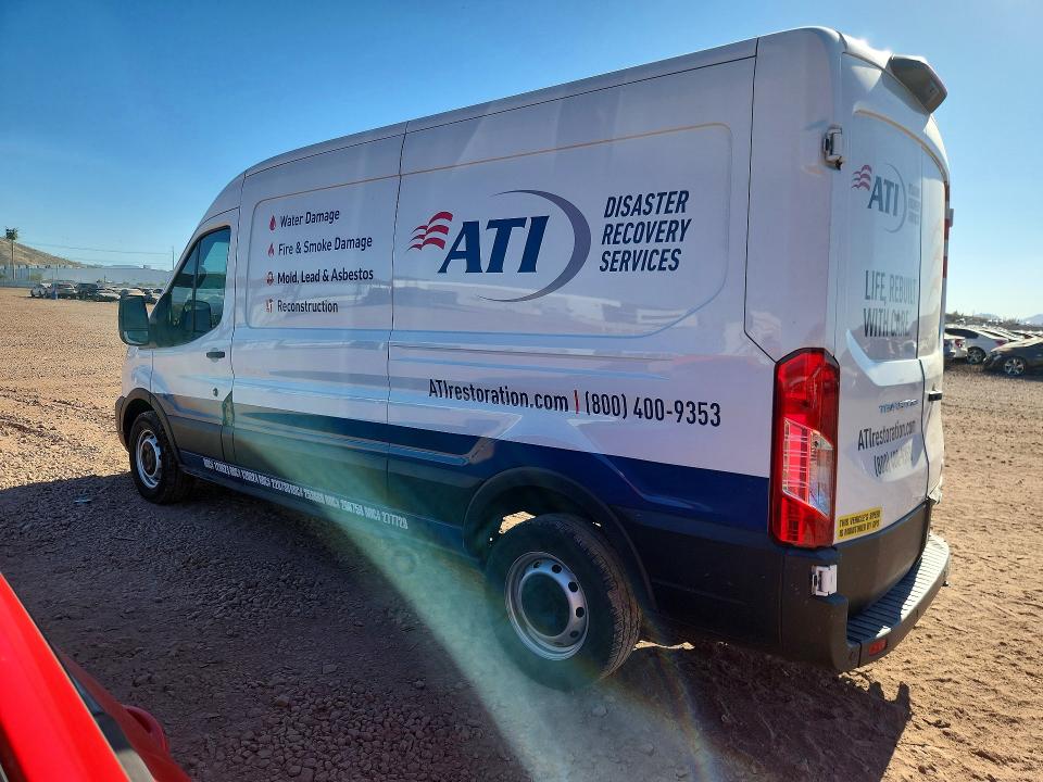 2023 Ford Transit VIN 1FTBR1C8XPKB48273 COPART salvage auction — SIDE, Az - Cert Of Title - Salvage, sold $9,800 on 2026-07-08 (photo 2)