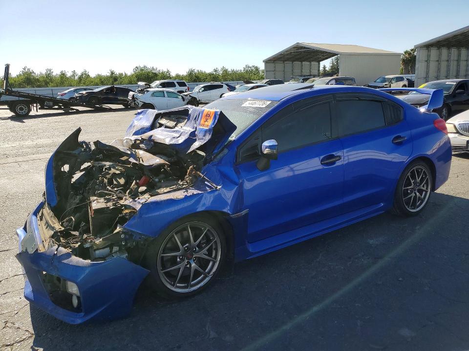2016 Subaru VIN JF1VA2Y66G9808212 COPART salvage auction — FRONT END, Ca - Salvage Certificate, sold $875 on 2026-07-13 (photo 1)