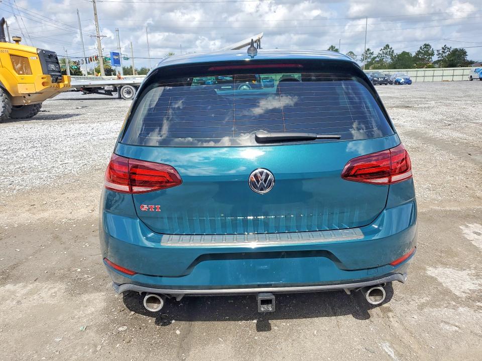 2019 Volkswagen Gti VIN 3VW6T7AUXKM001987 COPART salvage auction — FRONT END, Fl - Cert Of Title Slvg Rebuildable, sold $10,100 on 2026-07-06 (photo 6)