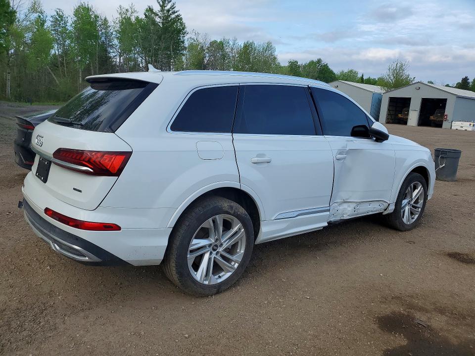 2023 Audi Q7 VIN WA1ACBF71PD014028 COPART salvage auction — SIDE, On - Permit Salvage, sold $12,300 on 2026-07-07 (photo 3)