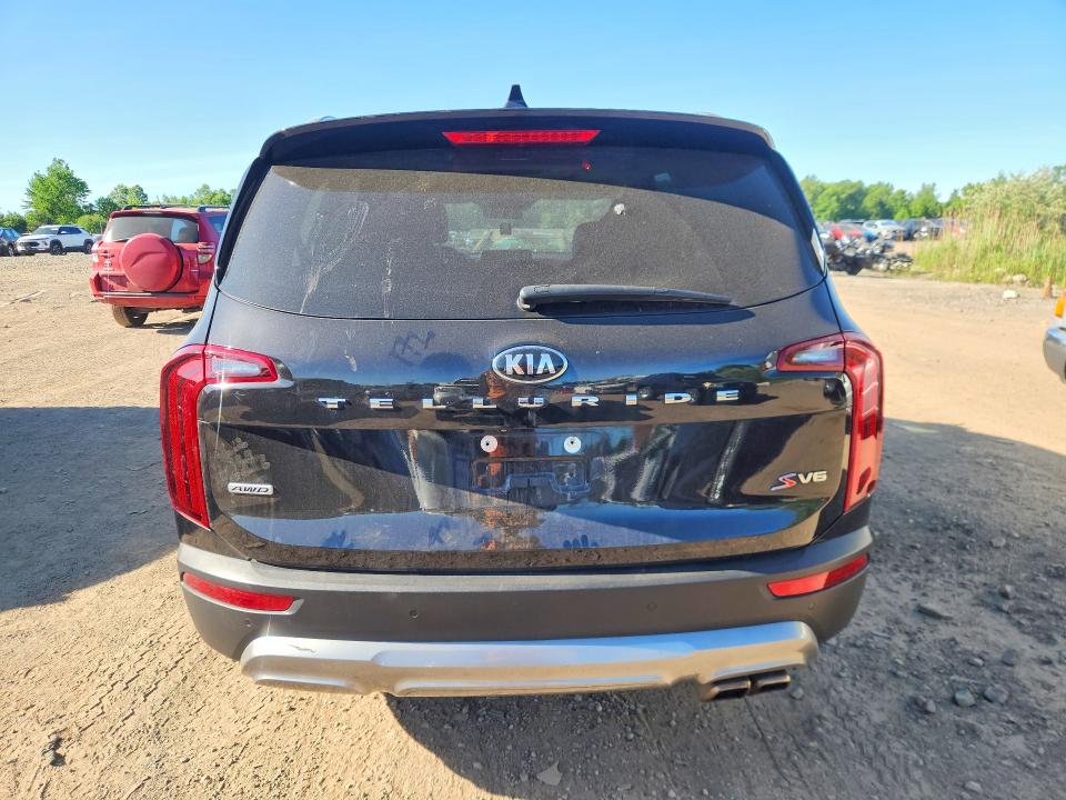 2021 Kia Telluride VIN 5XYP6DHC3MG186314 COPART salvage auction — REAR END, Oh - Cert Of Title-Salvage, sold $5,300 on 2026-07-30 (photo 6)