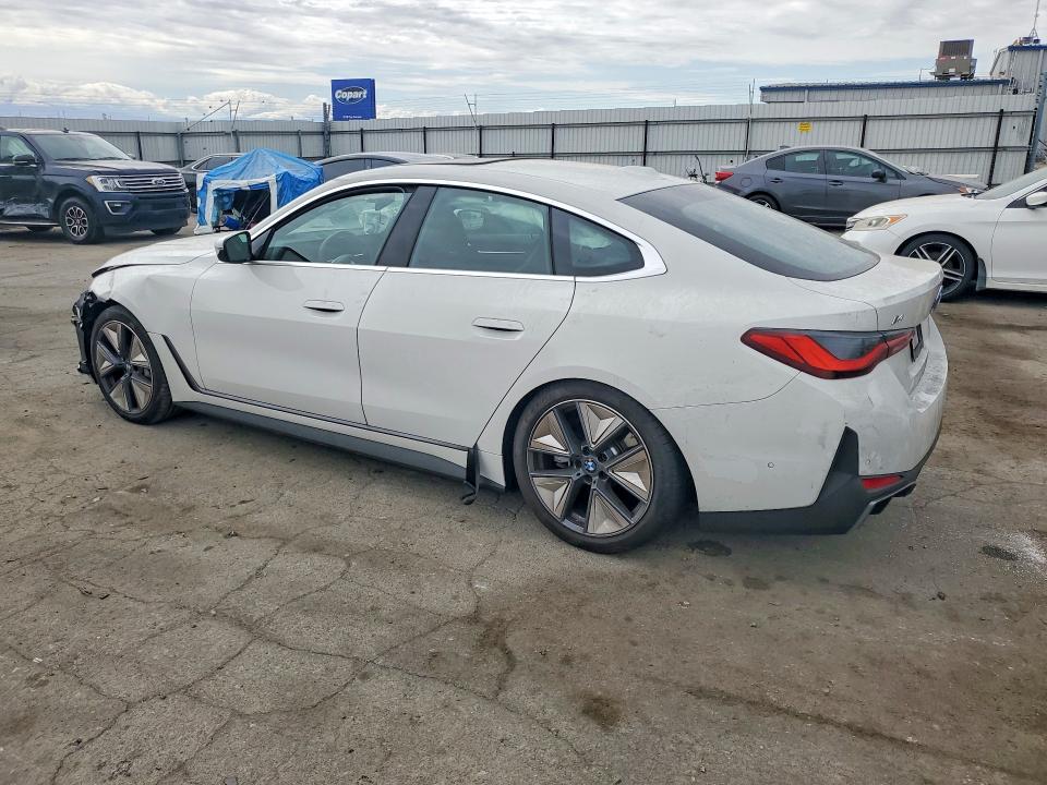2025 BMW I4 VIN WBY23HD01SFU18462 COPART salvage auction — FRONT END, Id - Salvage Certificate Of Title, sold $14,400 on 2026-07-31 (photo 2)