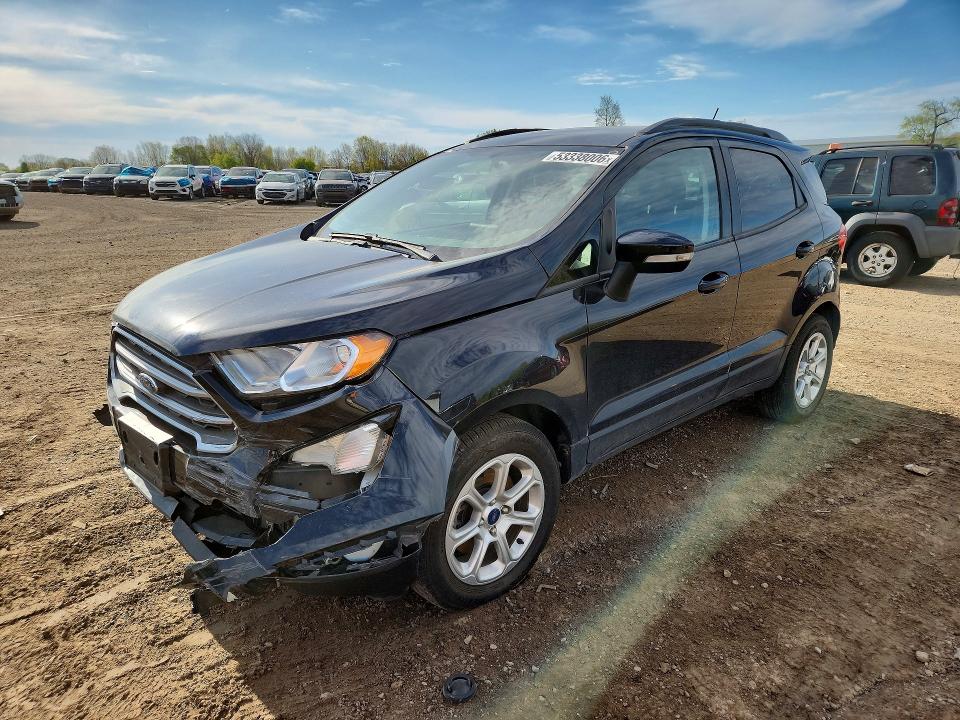 2020 Ford Ecosport VIN MAJ3S2GE1LC340481 COPART salvage auction — FRONT END, Oh - Cert Of Title-Salvage, sold $1,050 on 2026-07-29 (photo 1)