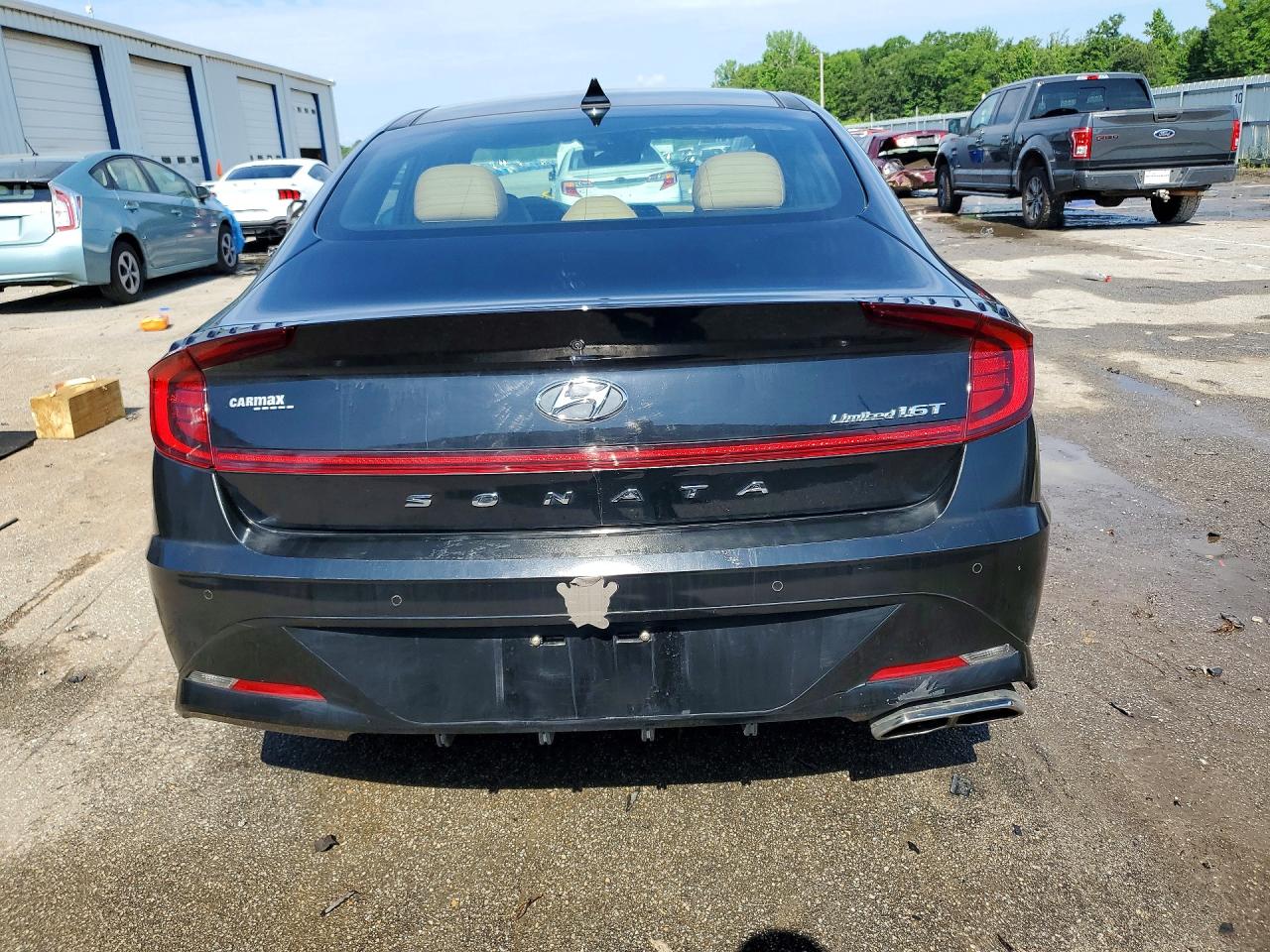 2021 Hyundai Sonata VIN 5NPEH4J20MH079569 COPART salvage auction — Front End, AL - CERT OF TITLE-SALVAGE TITLE, sold $7,800 on 2026-07-09 (photo 6)