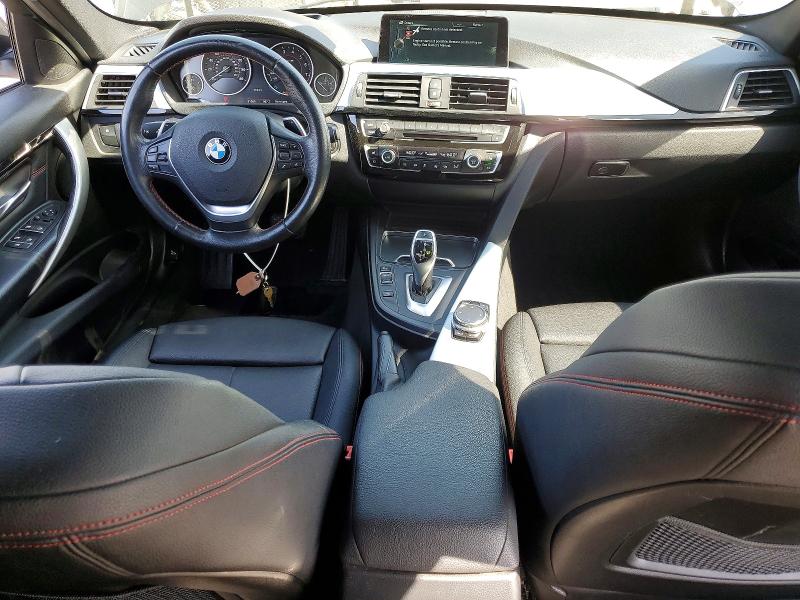 2016 BMW 3er VIN WBA8E9C57GK603880 COPART salvage auction — FRONT END, Ca - Salvage Certificate, sold $3,800 on 2026-07-13 (photo 8)
