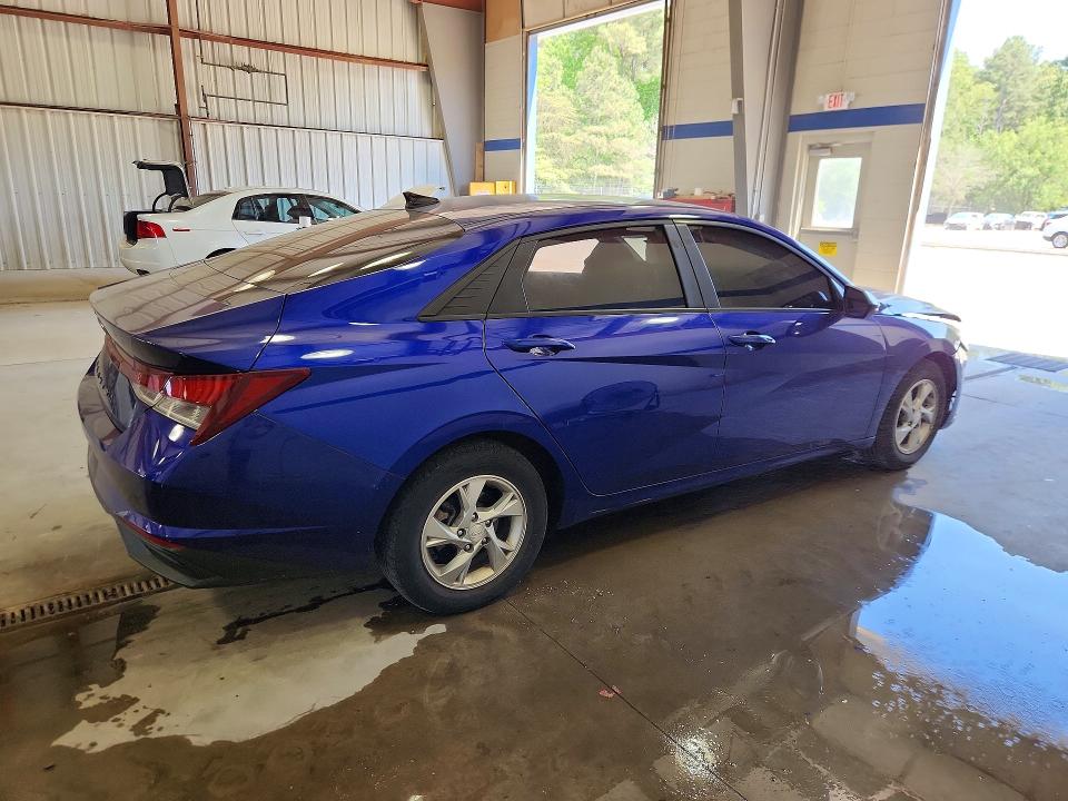 2023 Hyundai Elantra VIN KMHLL4AG8PU578580 COPART salvage auction — FRONT END, Va - Cert Of Title - Salvage, sold $2,750 on 2026-07-02 (photo 3)