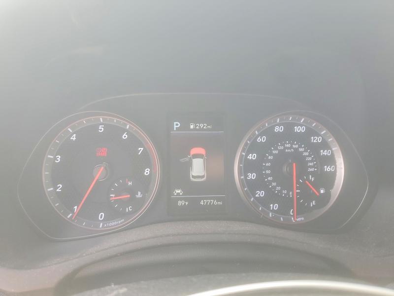2019 Hyundai Veloster VIN KMHTH6AB1KU010472 COPART salvage auction — REAR END, Tn - Salvage Certificate, sold $2,550 on 2026-07-28 (photo 9)