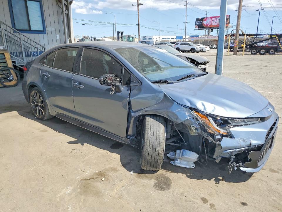 2020 Toyota Corolla VIN JTDS4RCE6LJ038579 COPART salvage auction — FRONT END, Ca - Salvage Certificate, sold $3,650 on 2026-07-13 (photo 4)