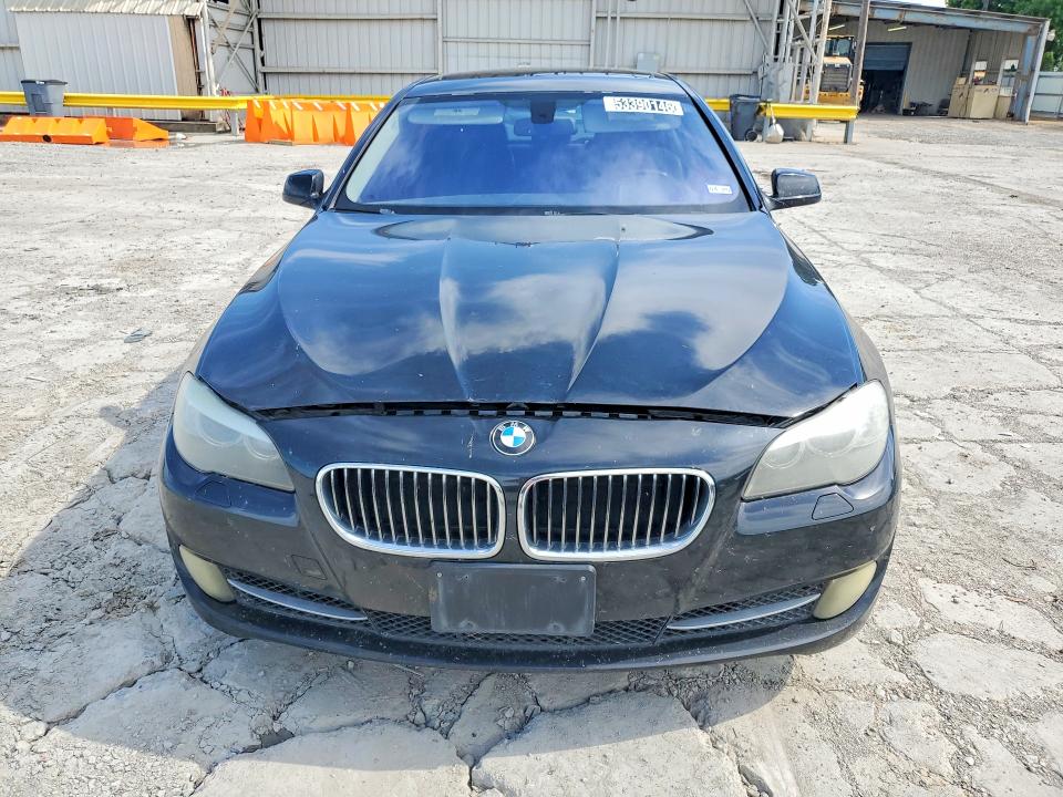 2013 BMW 5 series VIN WBAFR7C54DC819742 COPART salvage auction — NORMAL WEAR, TX - CERTIFICATE OF TITLE, sold $1,250 on 2026-07-02 (photo 5)