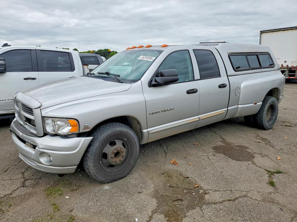 2005 Dodge Ram 3500 VIN 3D3MR48C95G731677 COPART salvage auction — FRONT END, Oh - Cert Of Title-Salvage, sold $4,200 on 2026-07-09 (photo 1)