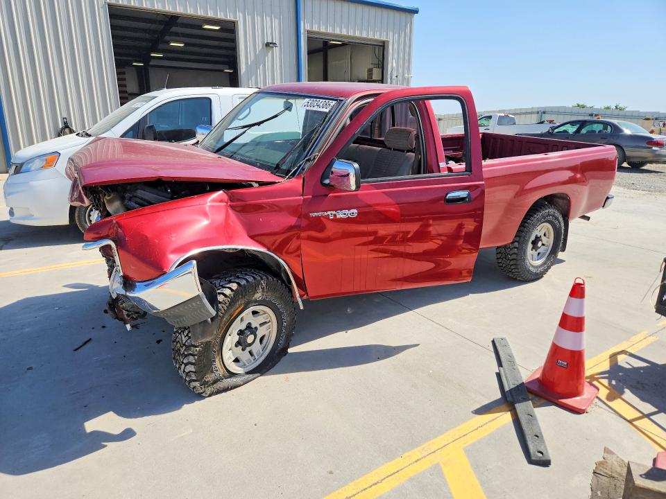 1993 Toyota T100 VIN JT4VD20C5P0008766 COPART salvage auction — FRONT END, Tn - Salvage Certificate, sold $625 on 2026-07-23 (photo 1)