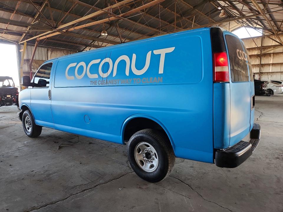 2025 Gmc Savana VIN 1GTZ7HF77S1173761 COPART salvage auction — FRONT END, Az - Cert Of Title - Salvage, sold $15,300 on 2026-07-22 (photo 2)