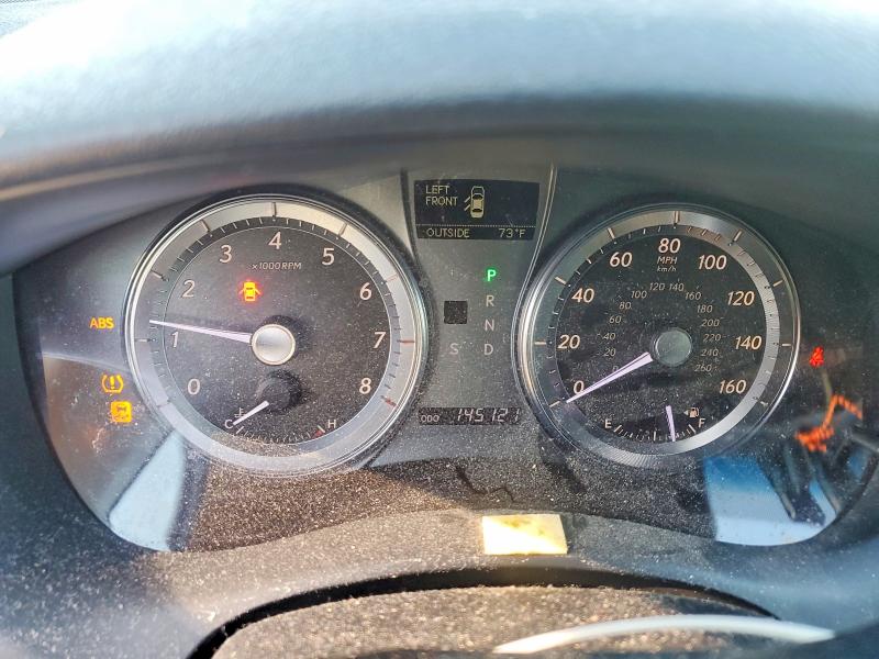 2012 Lexus ES VIN JTHBK1EG0C2474150 COPART salvage auction — FRONT END, Nc - Salvage Certificate Of Title, sold $2,800 on 2026-07-16 (photo 9)