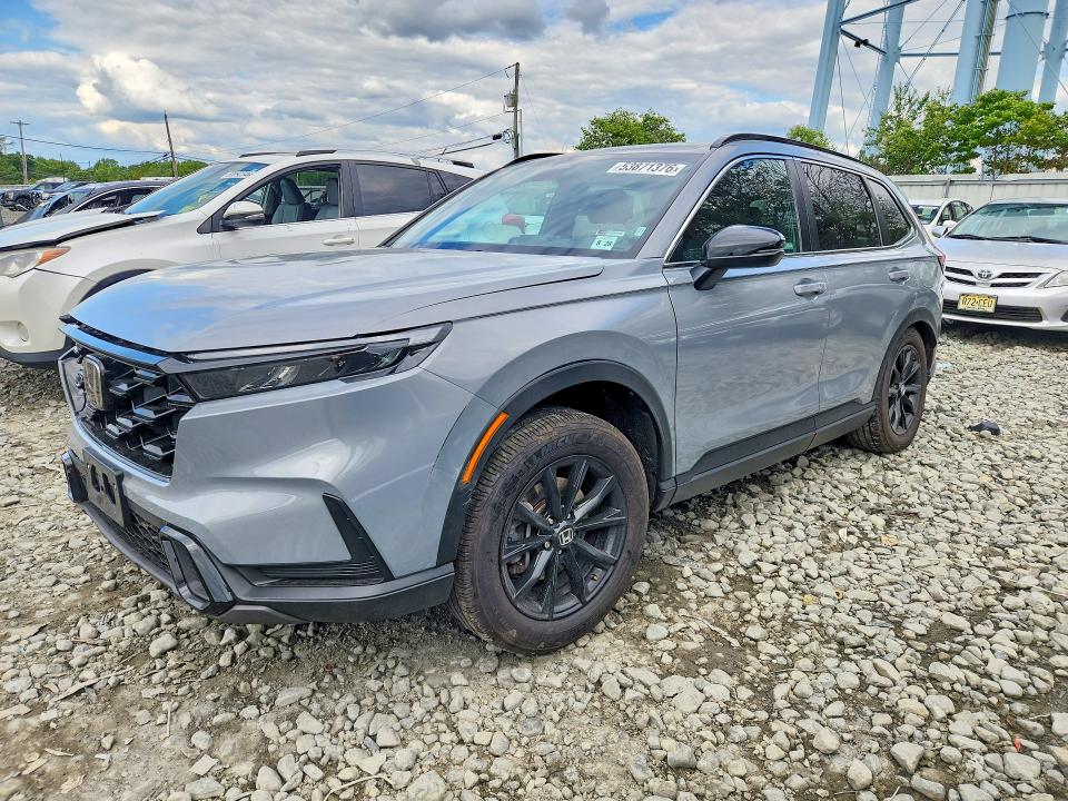 2024 Honda Cr-v VIN 7FARS6H53RE008682 COPART salvage auction — REAR END, Nj - Cert Of Title-Salvage, sold $13,600 on 2026-07-27 (photo 1)