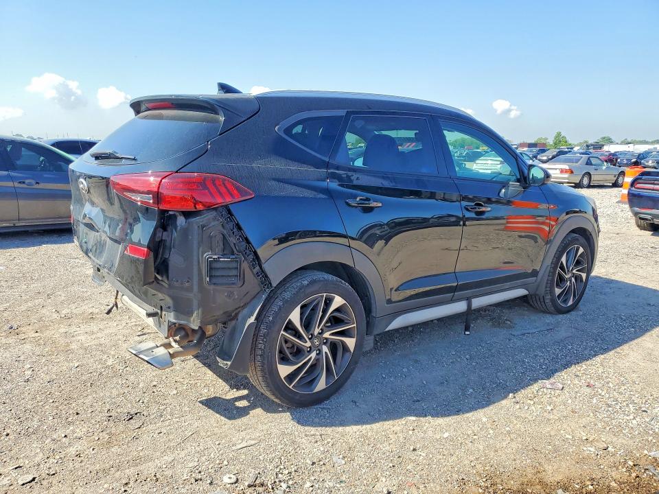 2019 Hyundai Tucson VIN KM8J33AL3KU049061 COPART salvage auction — REAR END, Tx - Salvage Vehicle Title, sold $5,100 on 2026-07-20 (photo 3)