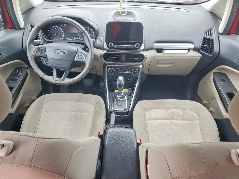 2018 Ford Ecosport VIN MAJ3P1TE1JC215012 COPART salvage auction — FRONT END, Ok - Cert Of Title-Salvage, sold $1,500 on 2026-07-14 (photo 8)