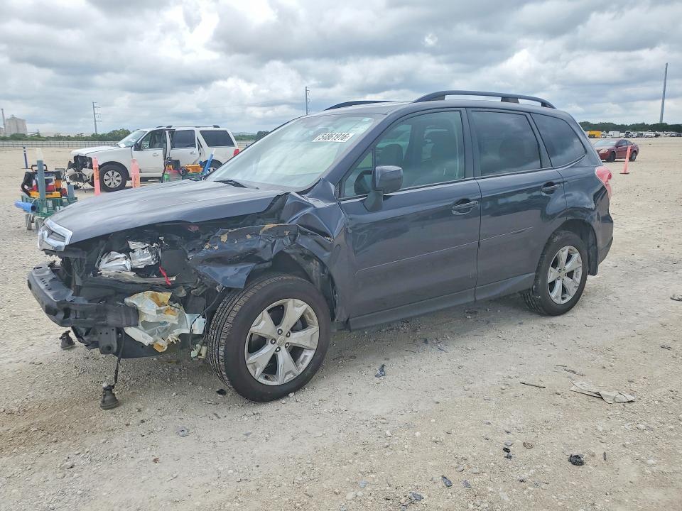 2016 Subaru VIN JF2SJAGC2GH432436 COPART salvage auction — FRONT END, Tx - Salvage Vehicle Title, sold $1,450 on 2026-07-16 (photo 1)