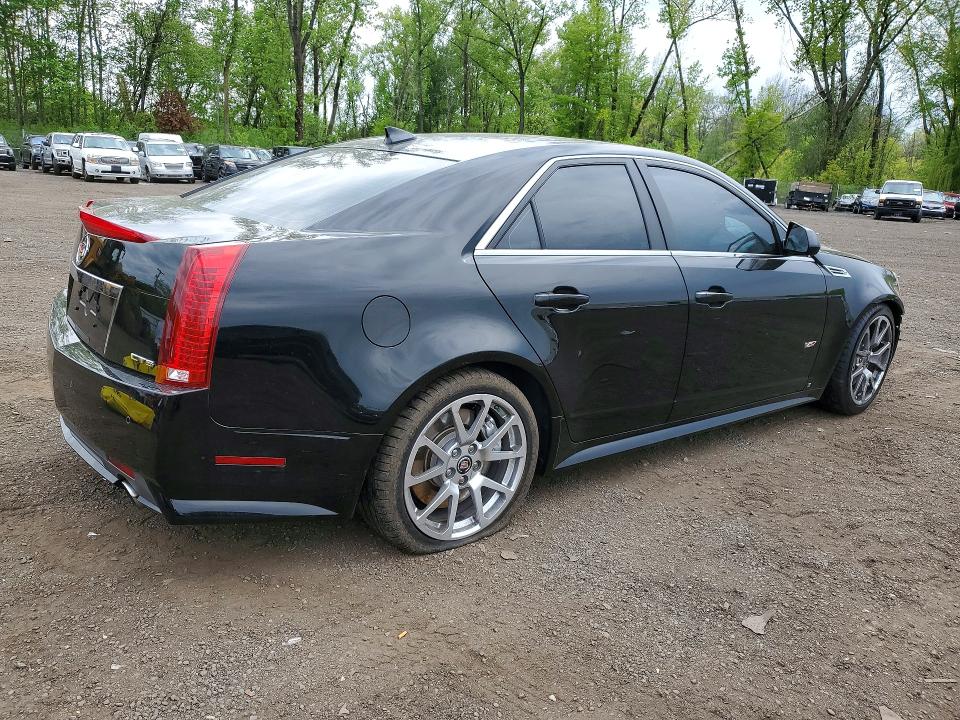 2009 Cadillac Cts VIN 1G6DN57P190157104 COPART salvage auction — FRONT END, CT - CERT OF TITLE-SALVAGE, sold $11,000 on 2026-07-10 (photo 3)