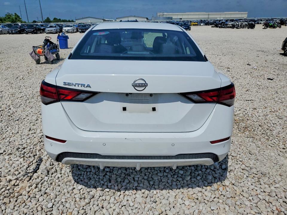 2024 Nissan Sentra VIN 3N1AB8BV7RY292130 COPART salvage auction — SIDE, TX - SALVAGE VEHICLE TITLE, sold $2,150 on 2026-07-09 (photo 6)