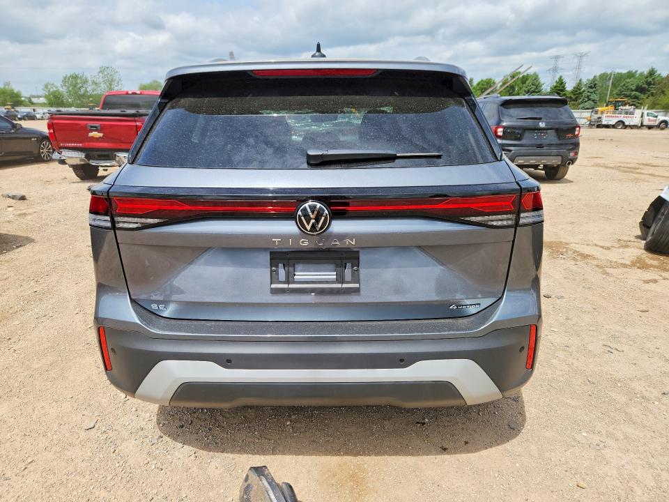 2026 Volkswagen Tiguan VIN 3VVMR7RM0TM070204 COPART salvage auction — ROLLOVER, Il - Junking Cert Of A Vehicle, sold $4,800 on 2026-07-09 (photo 6)