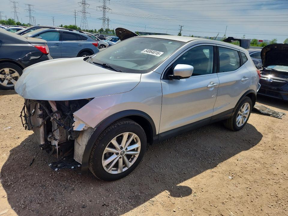 2019 Nissan Rogue VIN JN1BJ1CR7KW625908 COPART salvage auction — FRONT END, Il - Salvage Certificate, sold $2,350 on 2026-07-14 (photo 1)