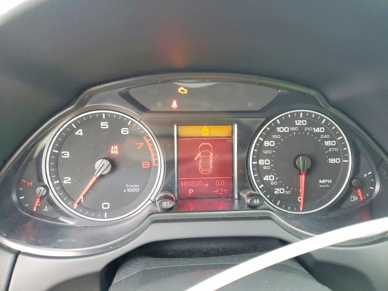 2010 Audi Q5 VIN WA1LKAFP3AA072396 COPART salvage auction — FRONT END, Oh - Certificate Of Title, sold $875 on 2026-07-02 (photo 9)
