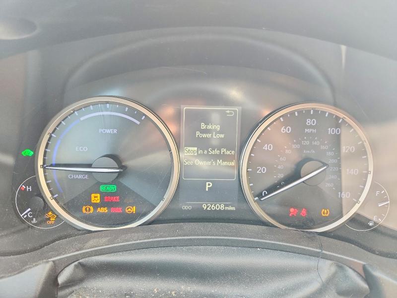 2020 Lexus Nx VIN JTJGJRDZ3L5003388 COPART salvage auction — SIDE, Tx - Salvage Vehicle Title, sold $2,300 on 2026-07-28 (photo 9)