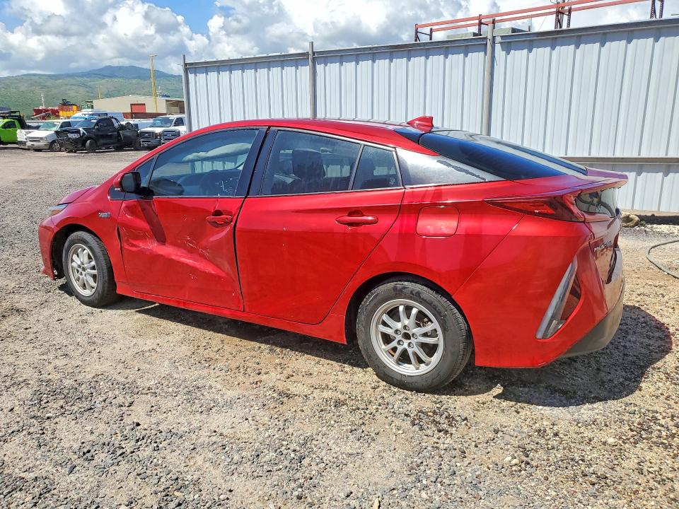 2018 Toyota Prius VIN JTDKARFP3J3095796 COPART salvage auction — SIDE, Hi - Certificate Of Salvage, sold $3,500 on 2026-07-27 (photo 2)