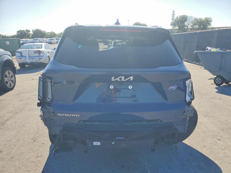 2024 Kia Sorento VIN 5XYRL4JC7RG278044 COPART salvage auction — ROLLOVER, In - Certificate Of Title, sold $2,400 on 2026-07-28 (photo 6)