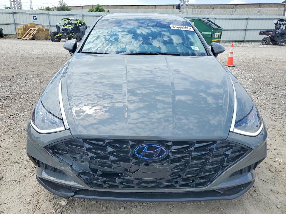 2020 Hyundai Sonata VIN 5NPEF4JA2LH061313 COPART salvage auction — REAR END, Id - Salvage Certificate Of Title, sold $2,950 on 2026-07-17 (photo 5)