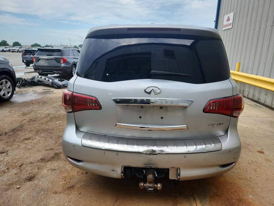2017 Infiniti Qx80 VIN JN8AZ2NF2H9646980 COPART salvage auction — FRONT END, La - Cert Of Title-Salvage, sold $2,000 on 2026-07-29 (photo 6)