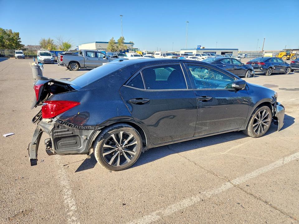 2018 Toyota Corolla VIN 2T1BURHE4JC968191 COPART salvage auction — REAR END, Tx - Salvage Vehicle Title, sold $925 on 2026-07-10 (photo 3)