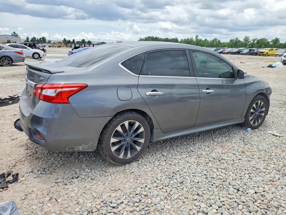 2019 Nissan Sentra VIN 3N1AB7AP4KY298308 COPART salvage auction — FRONT END, Tx - Salvage Vehicle Title, sold $150 on 2026-07-24 (photo 3)